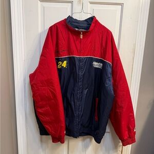 Vintage Jeff Gordon  NASCAR Red and Blue Hendrick Motorsports Jacket